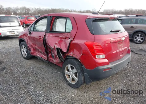 2015 Chevrolet Trax 1Ls z USA, uszkodzony, nr VIN KL7CJPSB6FB099323